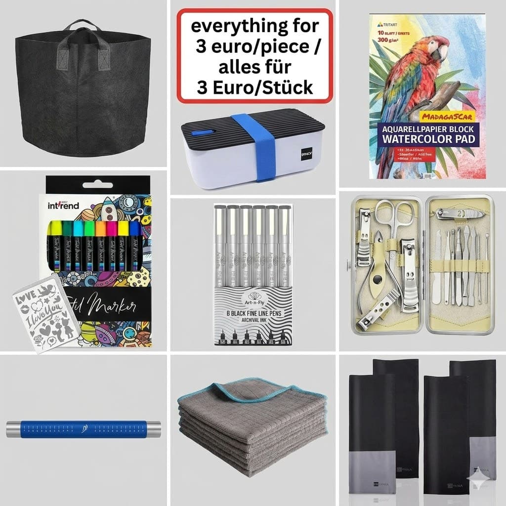Mixed Branded Lot - Home, Fitness, Art, Personal Care, Pet, Kitchen All-In Offer: EUR 3.00/piece | 29 SKUs | 15 Brands - Thumbnail 4