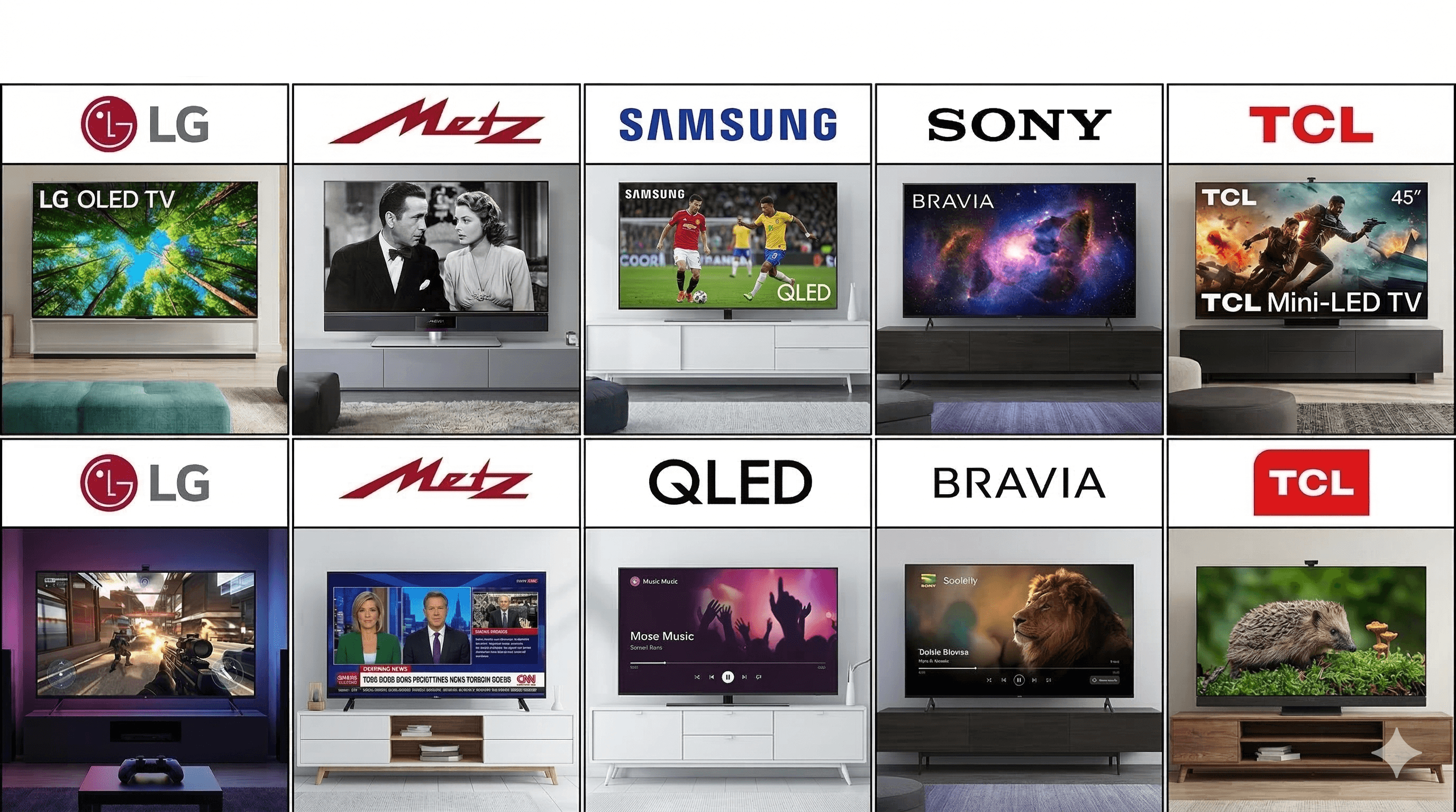 TVs & Monitors — LG | METZ | SAMSUNG | SONY | TCL — Brand New | Manufacturer Warranty | Pick & Choose 6,277 Total Units