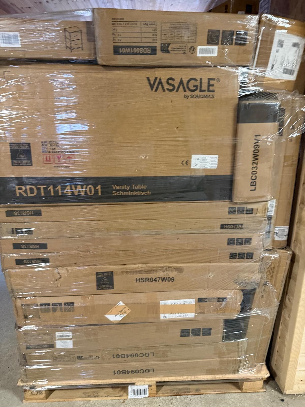 SONGMICS Home Brand Assortment (Grade A) — VASAGLE & FEANDREA