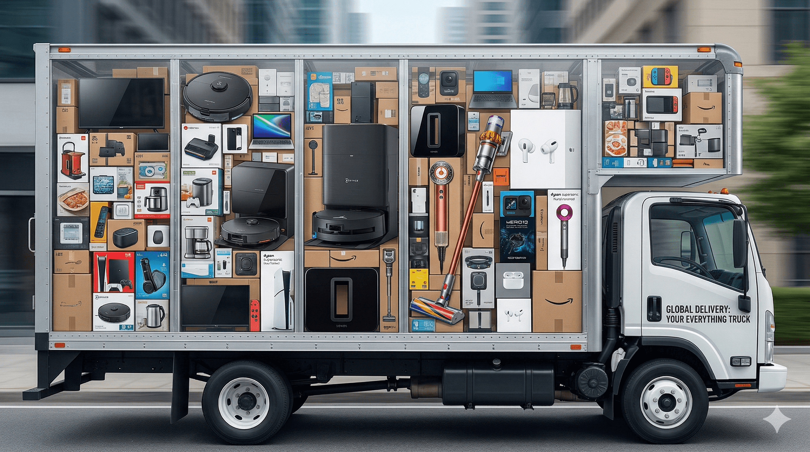 Dyson, Roborock, Apple, Xiaomi, Sonos, GoPro Branded Multi-Category Stock — Ex Works Poland